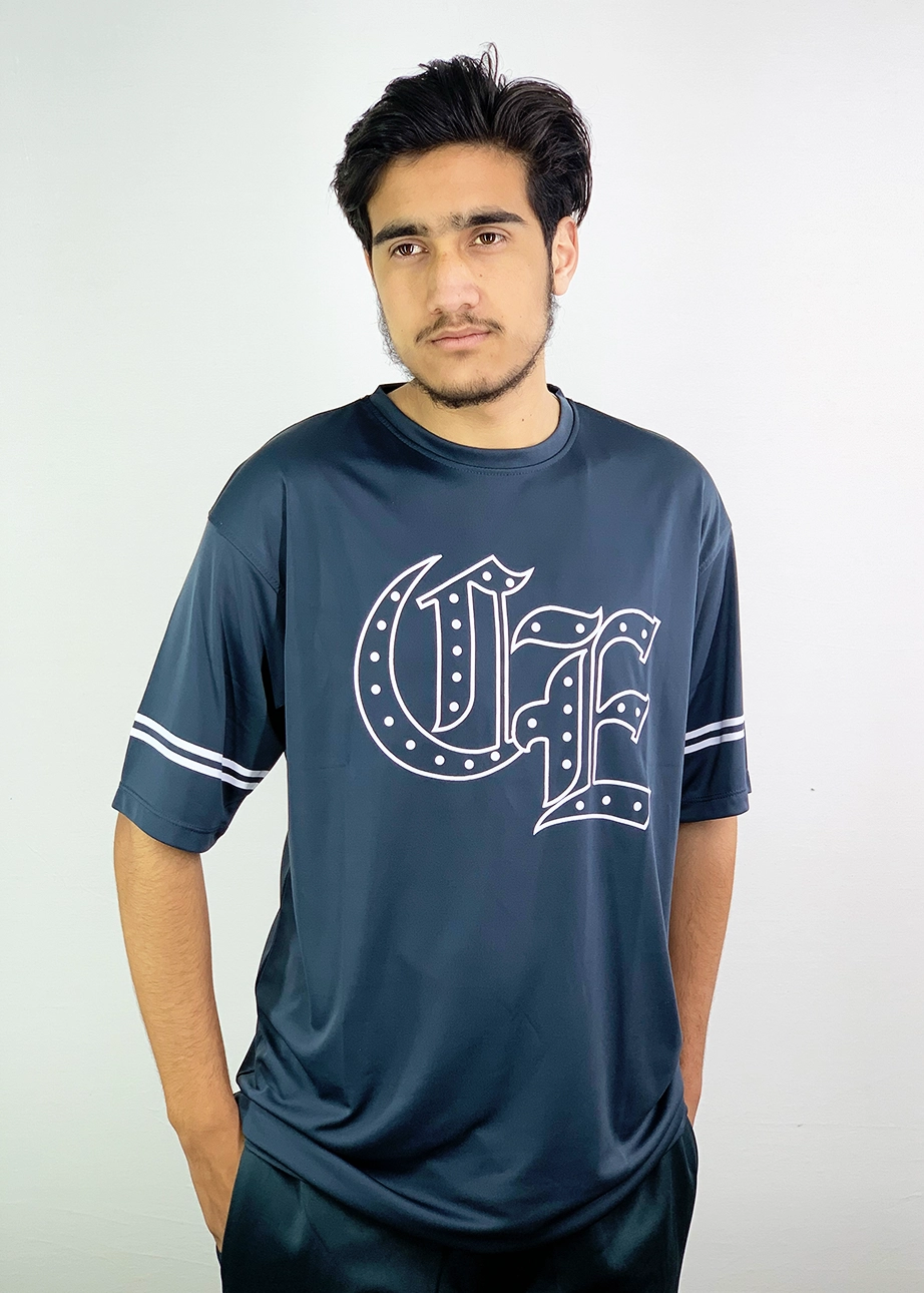 Baseball Style drop shoulder t shirts for mens Comfort Fit Oversized T-Shirt Urban Style