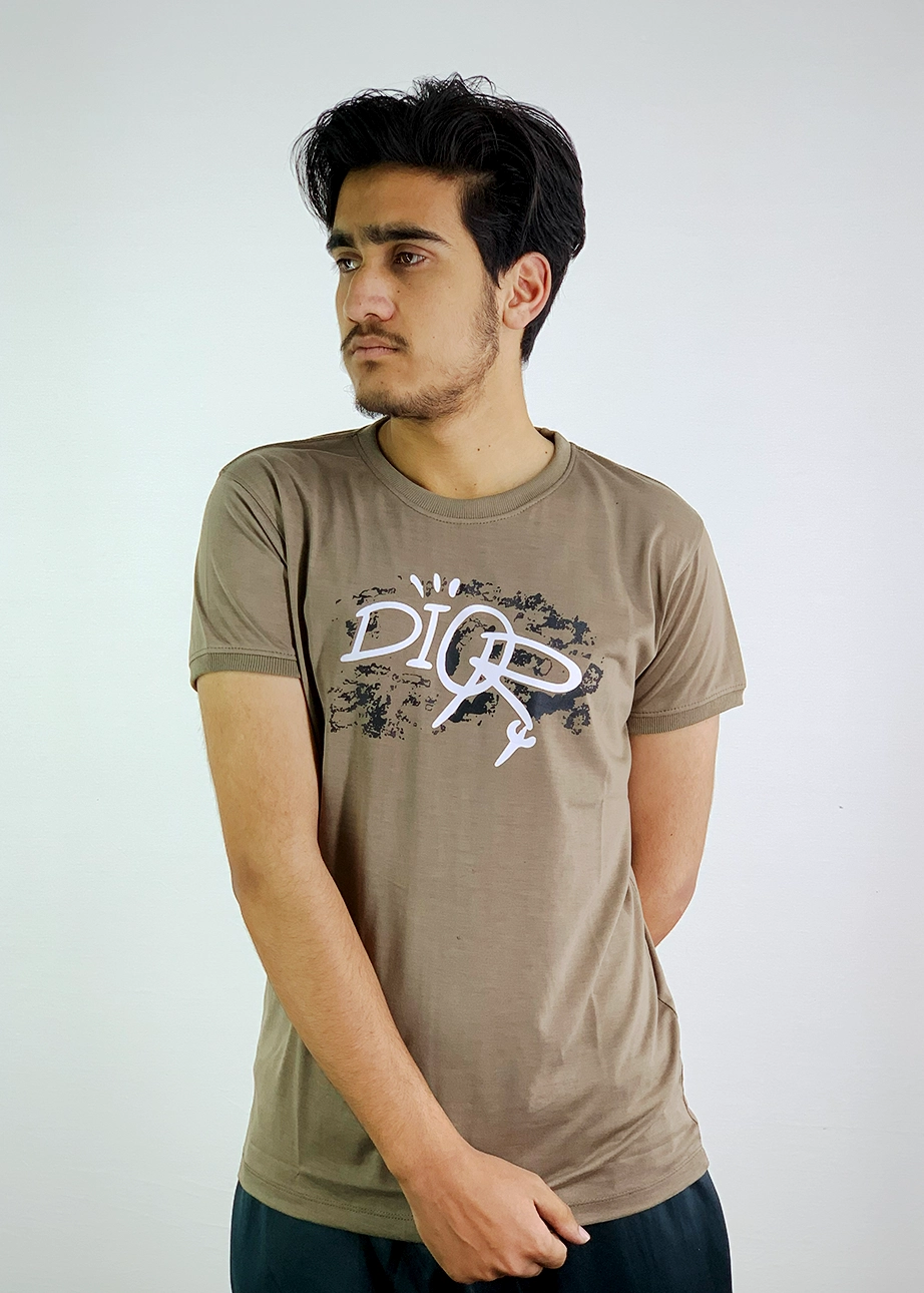 basic t shirts pakistan Cotton Jersey Plain T-Shirt - Regular Fit