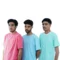 latest pack of 3 T shirts Aesthetic & Comfy: Men's Pure Cotton T-Shirt Pack of 3