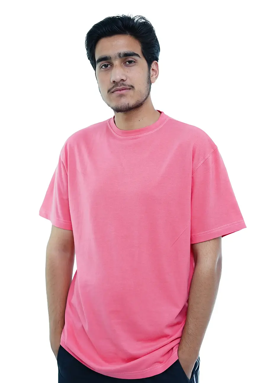 Trendy Men's Pure Cotton Tee | Regular Fit Style