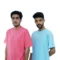 pack of 2 t shirts Men's 2-Pack Regular Fit 100% Cotton Aesthetic T-Shirts